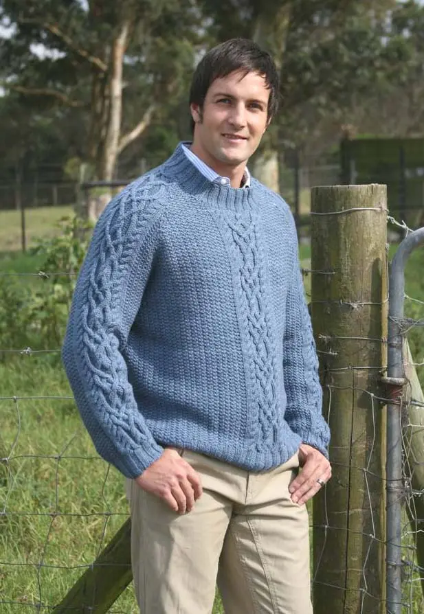 Cable Pullover For Men