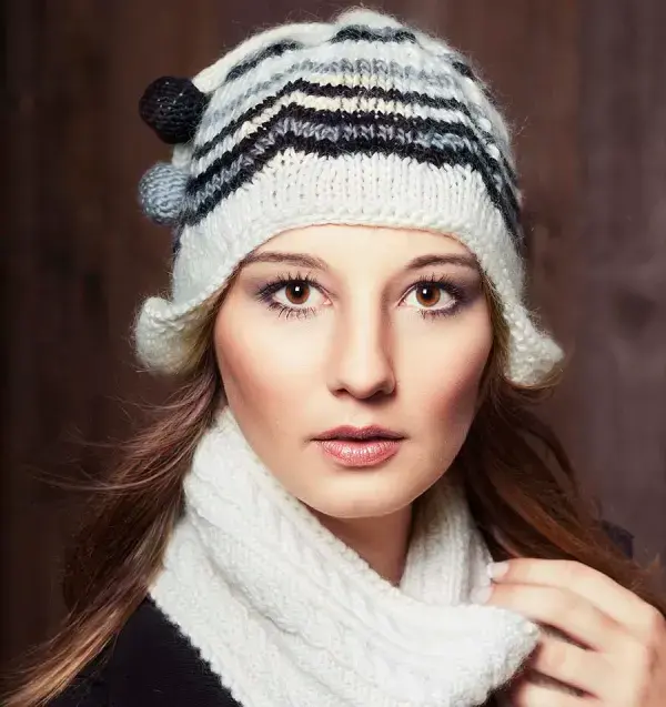 Beanie with ear flaps