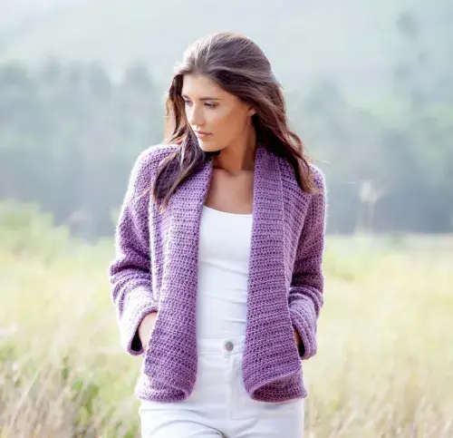 Wrap cardigan