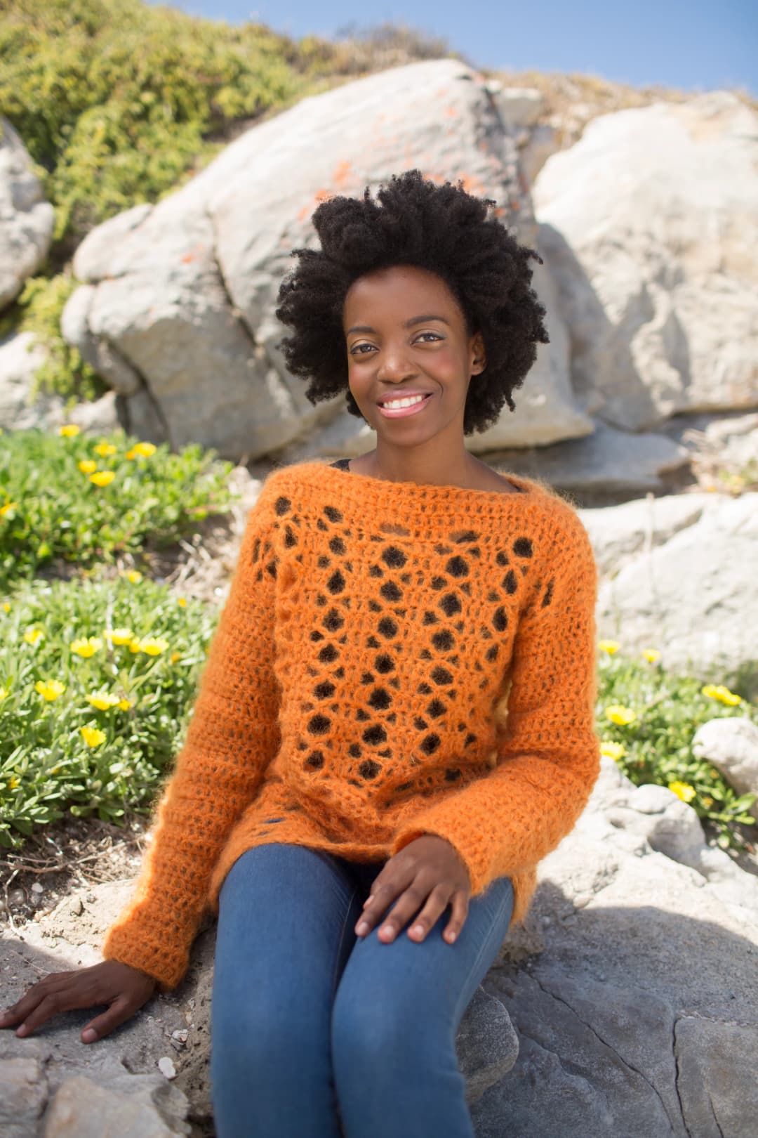 Open Stitch Pullover