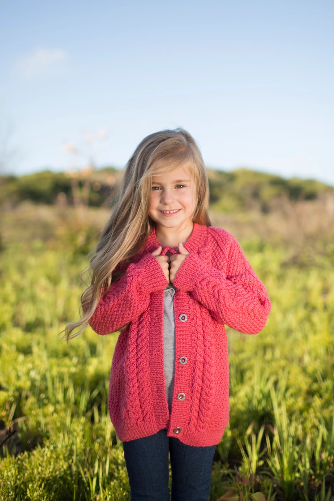 Kiddies Cable Cardigan