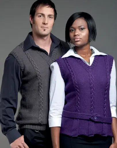 Sleeveless V-Neck Pullover