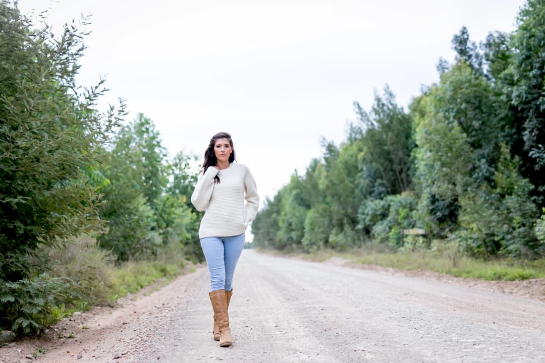 Textured Raglan Pullover